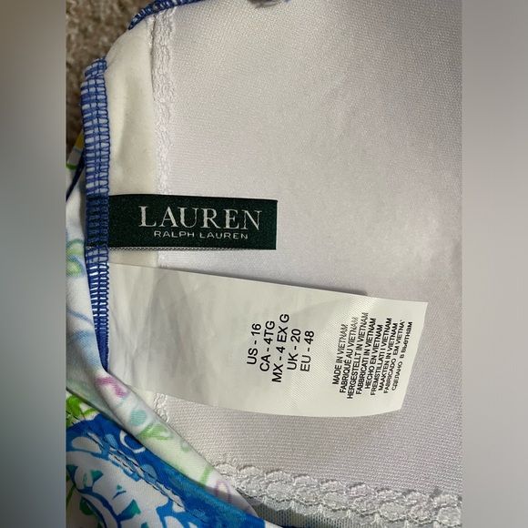 Lauren Ralph Lauren paisley tankini - Picture 4 of 8